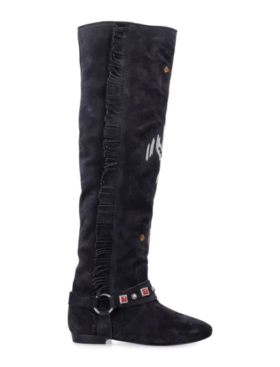 ISABEL MARANT ISABEL MARANT SLAVA THIGH BOOTS