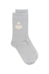Isabel Marant Slazia Socks In Silver In Silver