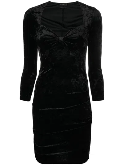 Isabel Marant Sleek And Sophisticated Black Dress For Fw22 Collection