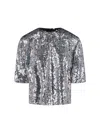 Isabel Marant Sleek Silver Top With Minimalist Design And Modern Silhouette In Silver