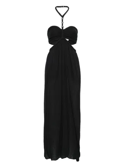 Isabel Marant Sleeveless Dress In Black