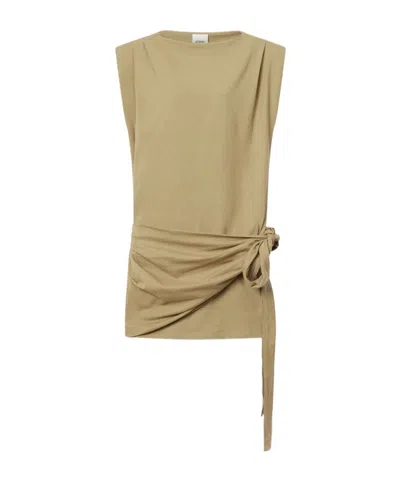 Isabel Marant Sleeveless Dress In Nude