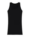 Isabel Marant Logo-embroidered Rib Knit Tank Top In Black