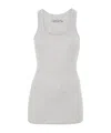 Isabel Marant Tysha Ribbed Tank Top In White