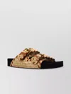 Isabel Marant Slide Sandals With Braided Design And Flat Sole