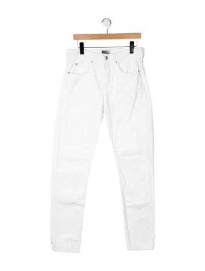 Pre-owned Isabel Marant Slim Fit Jeans In White