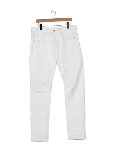 Pre-owned Isabel Marant Slim Fit Jeans In White