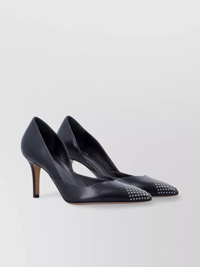 Isabel Marant Sling Back Pumps Studded Detail In Black