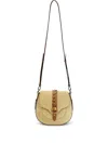 Isabel Marant Small Altay Braided-strap Saddle Bag