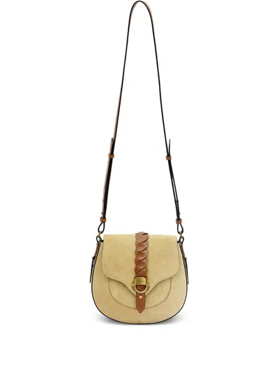 Isabel Marant Small Altay Braided-strap Saddle Bag