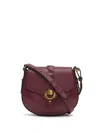 Isabel Marant Small Altay Crossbody Bags In Red