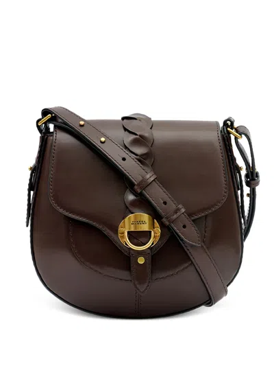 Isabel Marant Small Altay Leather Saddle Bag