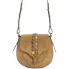 Isabel Marant Small Altay Suede Shoulder Bag In Brown