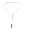 Isabel Marant River Fish Pendant Necklace In Gray