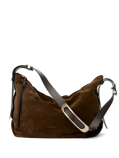 Isabel Marant Small Leyden Shoulder Bag In Brown