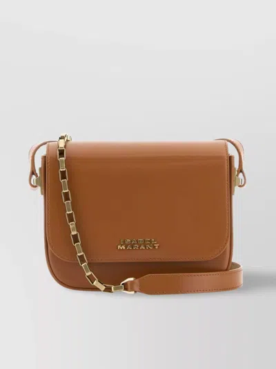 Isabel Marant Small Lizza Crossbody Bag With Chain And Adjustable Strap