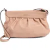 Isabel Marant Small Luz Leather Clutch In Pink