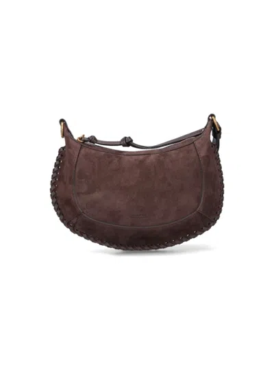 Isabel Marant Small "oskan Moon" Shoulder Bag - Brown