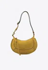 Isabel Marant Women "oskan Moon" Small Shoulder Bag In Yellow
