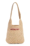 Isabel Marant Small Praia Raffia Tote