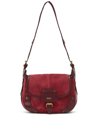 Isabel Marant Small Sierra Cross Body Bag In Red