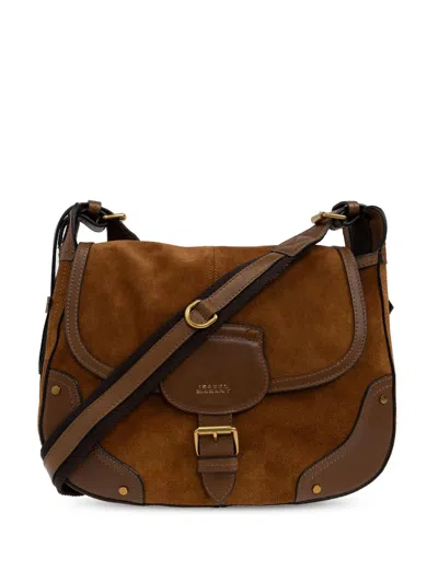 Isabel Marant Small Sierra Shoulder Bag In Brown