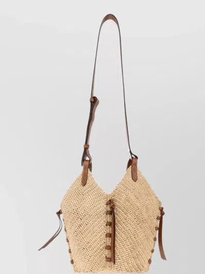 Isabel Marant Small Tampa Raffia Cross-body Bag