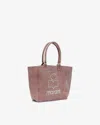Isabel Marant Women Light Rust Small Yenky Tote Bag In Brown