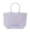 Isabel Marant Yenky Canvas Tote Bag In Gray
