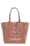 Isabel Marant Small Yenky Embroidered Logo Tote