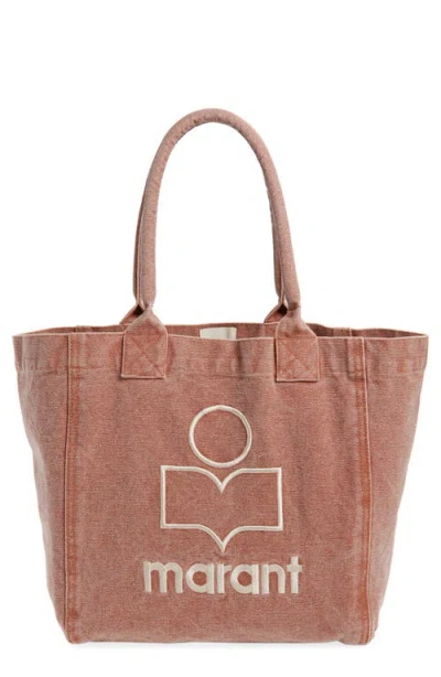 Isabel Marant Small Yenky Embroidered Logo Tote