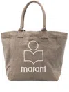 Isabel Marant Yenky Tote Bag With Two Rolled Top Handles