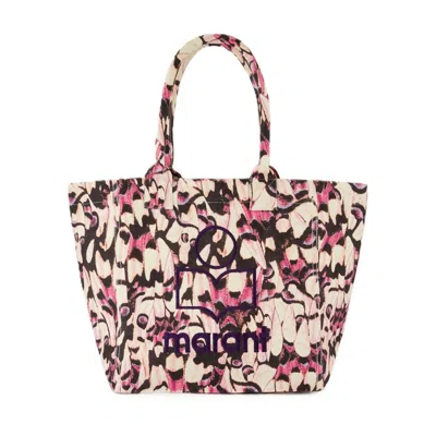 ISABEL MARANT ISABEL MARANT SMALL YENKY SHOPPING BAG - COTTON - MULTI