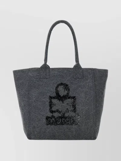 Isabel Marant Small Yenky Shopping Bag With Top Handles In Pink