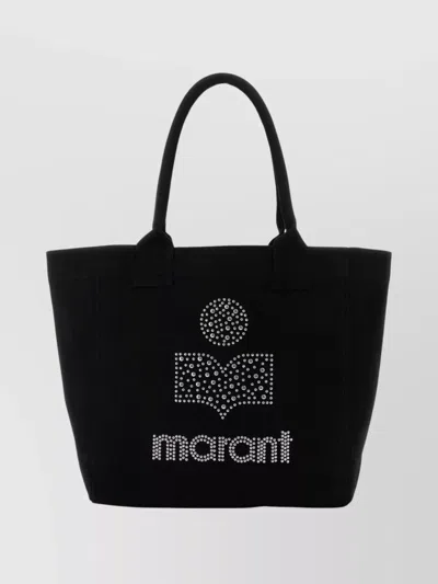 ISABEL MARANT SMALL YENKY SHOPPING BAG WITH TOP HANDLES