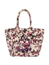 Isabel Marant Yenky Small Butterfly-print Canvas Tote Bag