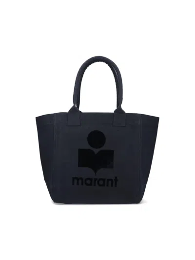 Isabel Marant Small Yenky Tote Bag In Black