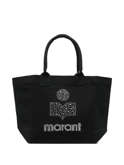 Isabel Marant Small Yenky Tote Bag In Black