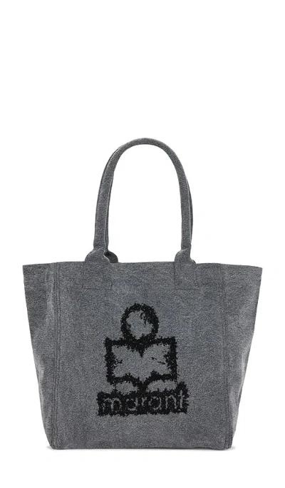 Isabel Marant Small Yenky Tote Bag In Gray