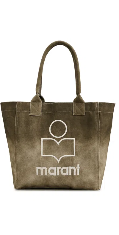 Isabel Marant Small Yenky Tote Bag Khaki