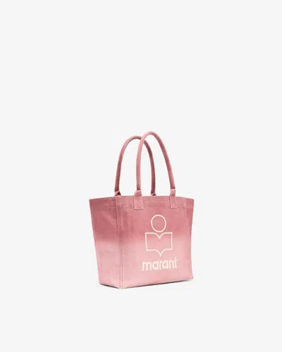 Isabel Marant Small Yenky Tote Bag In Pink