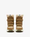 Isabel Marant Suede Balskee Sneakers In Toffee/taupe