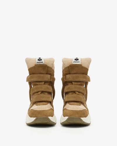 Isabel Marant Balskee Sneakers In Toffee/taupe