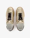 Isabel Marant Kaycee Logo-detail Sneakers In Light Gold/black
