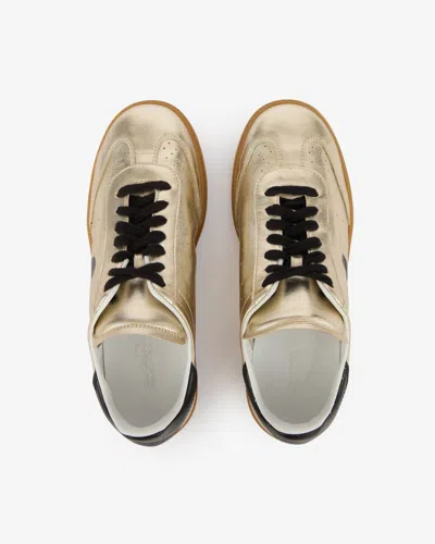 Isabel Marant "kaycee" Sneaker In Gold