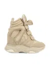 Isabel Marant Suede Balskee Wedge Sandals 40