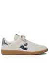 Isabel Marant Logo Printed Low-top Sneakers In White