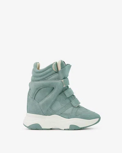 Isabel Marant Sneakers Balskee In Sea Green