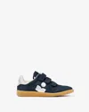 Isabel Marant Beth Sneakers In Faded Black-ecru