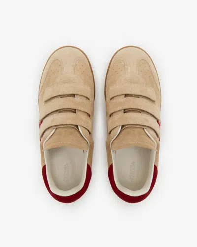 Isabel Marant Beth Sneakers In Toffee-red
